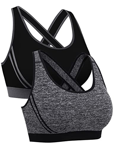Sujetador deportivo para yoga y bailar de alto impacto sin costuras tallas S-XXL