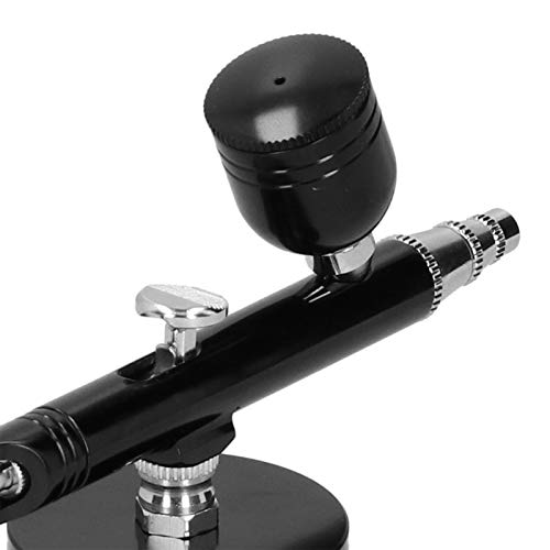 FTVOGUE Kit Aerografo Pneumatico Pistola a Spruzzo per Vernice a Singola Azione Set Spruzzatore Wireless Portatile per Decorazioni per Torte Trucco Artistico