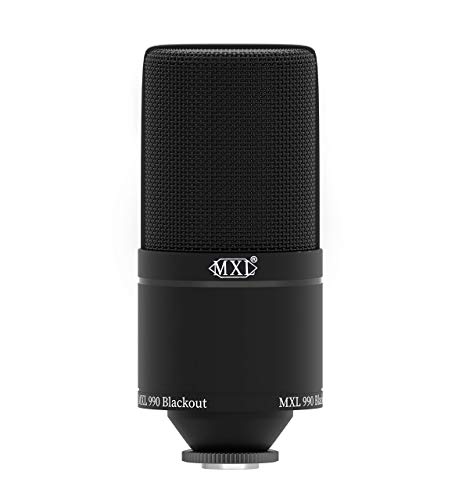 MXL 990 Blackout LlMITED Edition Microphone à condensateur Cover
