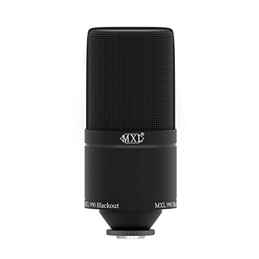 MXL Microfone condensador 990 Blackout LlMITED Edition