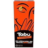 Taboo Unzensiert, Partyspiel nur für Erwachsene, die scharfe Version des Klassikers, mit kostenlosem Online-Tool
