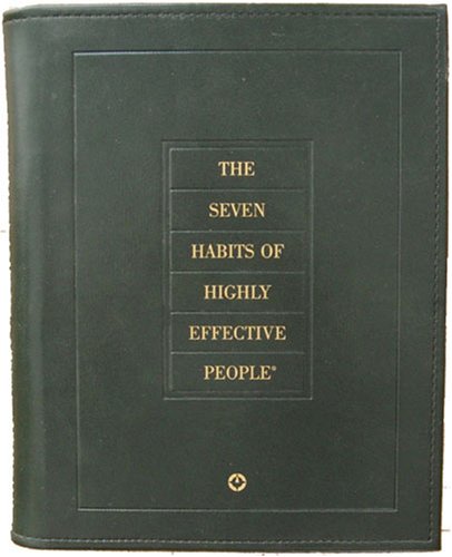 The 7 Habits of Highly Effective People Green Leather Personal Workbook