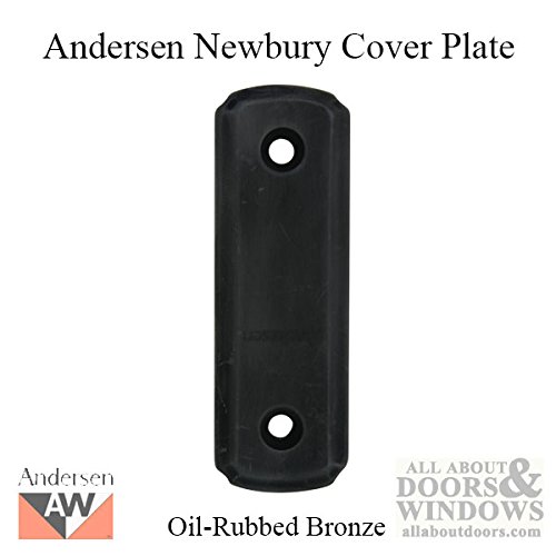 Andersen Frenchwood Gliding Door - Cover Plate w/Screws - Newbury - 4 Panel - Oil Rubbed Bronze