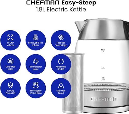 Listado de Accesorios para teteras eléctricas los 5 mejores. 26 Accesorios para teteras eléctricas marca Chefman (2)
