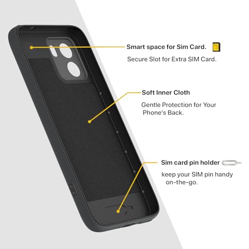 Image of Pikkme Back Cover for OnePlus Nord CE 6 5G Camera Protection 3D Hexa Cube Design Silicone Protective Bumper Case (Grey)