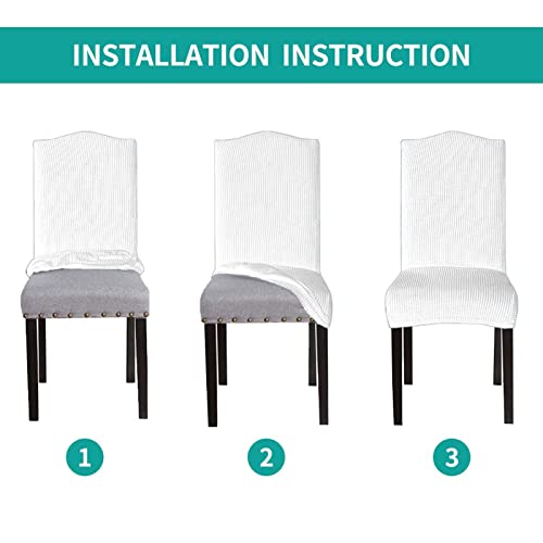 Housses de chaise de salle à manger amovibles orientales BONDIJ - 8