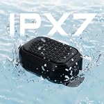 comiso Wearable Bluetooth Speaker, IPX7 Waterproof, 10H Play, Clip-On - Image 3