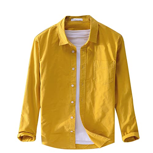 �V���c �����Y ���� �傫���T�C�Y 5xl ���l���{�^��T�|�P�b�g���ȃR�[�h�������j���p�v���X�����V���c�j���p�V���c ���C�V���c �����Y �傫���T�C�Y (d-Yellow-A, M)