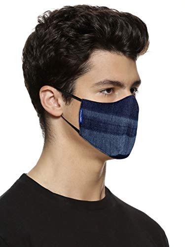 Jack & Jones Men Cotton Blend Printed Protective Fashion Cloth Mask