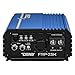 DS18 FRP-2.5K/BLCompact Full-Range Class D 1-Channel Amplifier 2,500 Watts RMS @ 1-Ohm, Monoblock Amplifier with Remote Level Knob, Variable Crossover Filters Great for Bass, Mids, or Highs