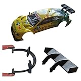 flexibler Spoiler blackslot Flexibler Spoiler, Carrera Zubehör für 132 Audi A5 DTM, Carrera Bahn Zubehör, Tuning Kleinteil Ersatzteil