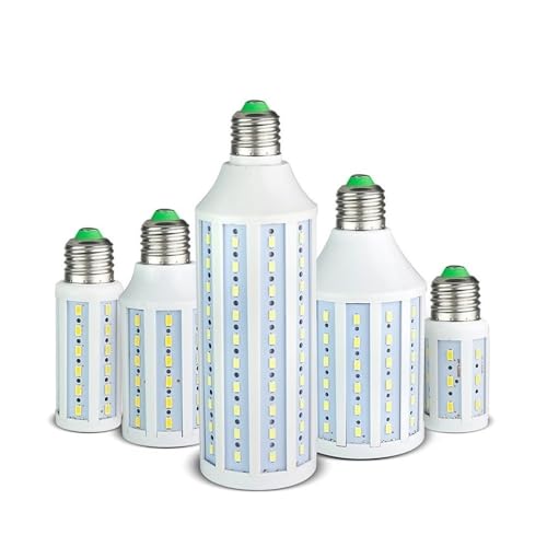 Bombillas de diodo LED E27 AC220V de 25W con iluminación blanca cálida SMD5730