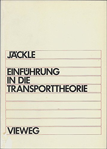 Einführung in die Transporttheorie