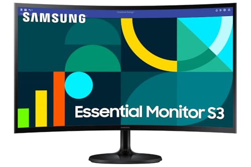 SAMSUNG Monitor 27' Curvo 4MS 100HZ Full HD VA HDMI D-Sub LS27D360GALXZX