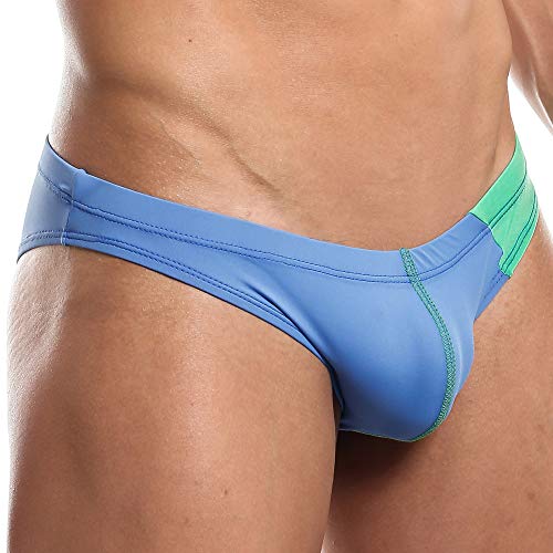 Kyle Mens Slant Bikini Underpants Pouch Enhancing Full Coverage Thong Sexy Underwear
