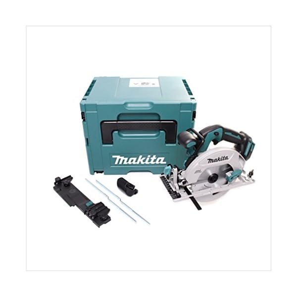 Makita DHS 680 ZJ Akku Handkreissäge 18V 165 mm Solo + Zubehör + Makpac - ohne Akku, ohne Ladegerät