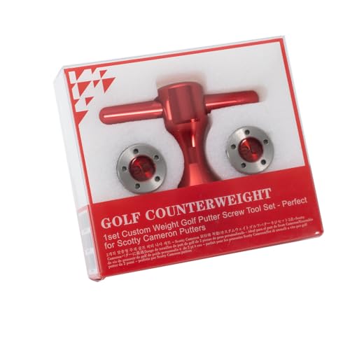 Bolton Pesos de taco de golfe 5g/10g/15g/20g/25g/30g/35g/40g, 2 peças com kit de chave vermelha de s