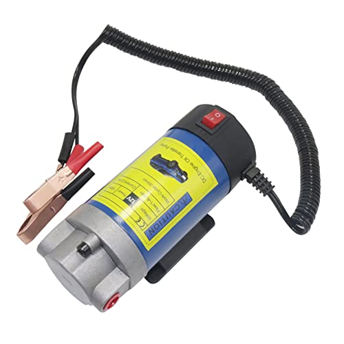 Bomba de transferencia de aceite de motor de CC de 12V portátil para vehículos 7