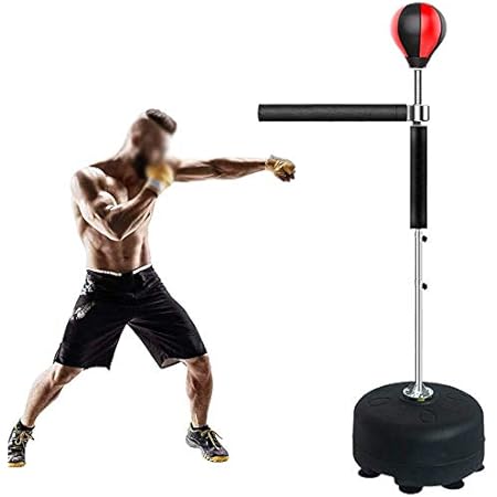 Amazon Zmayastar ボクシング パンチングボール レフレックスバー パンチバッグ 自立式 運動不足 ストレス解消 トレーニング ボクササイズ 自宅 ジム Zm Hxp 01 Zmayastar サンドバッグ
