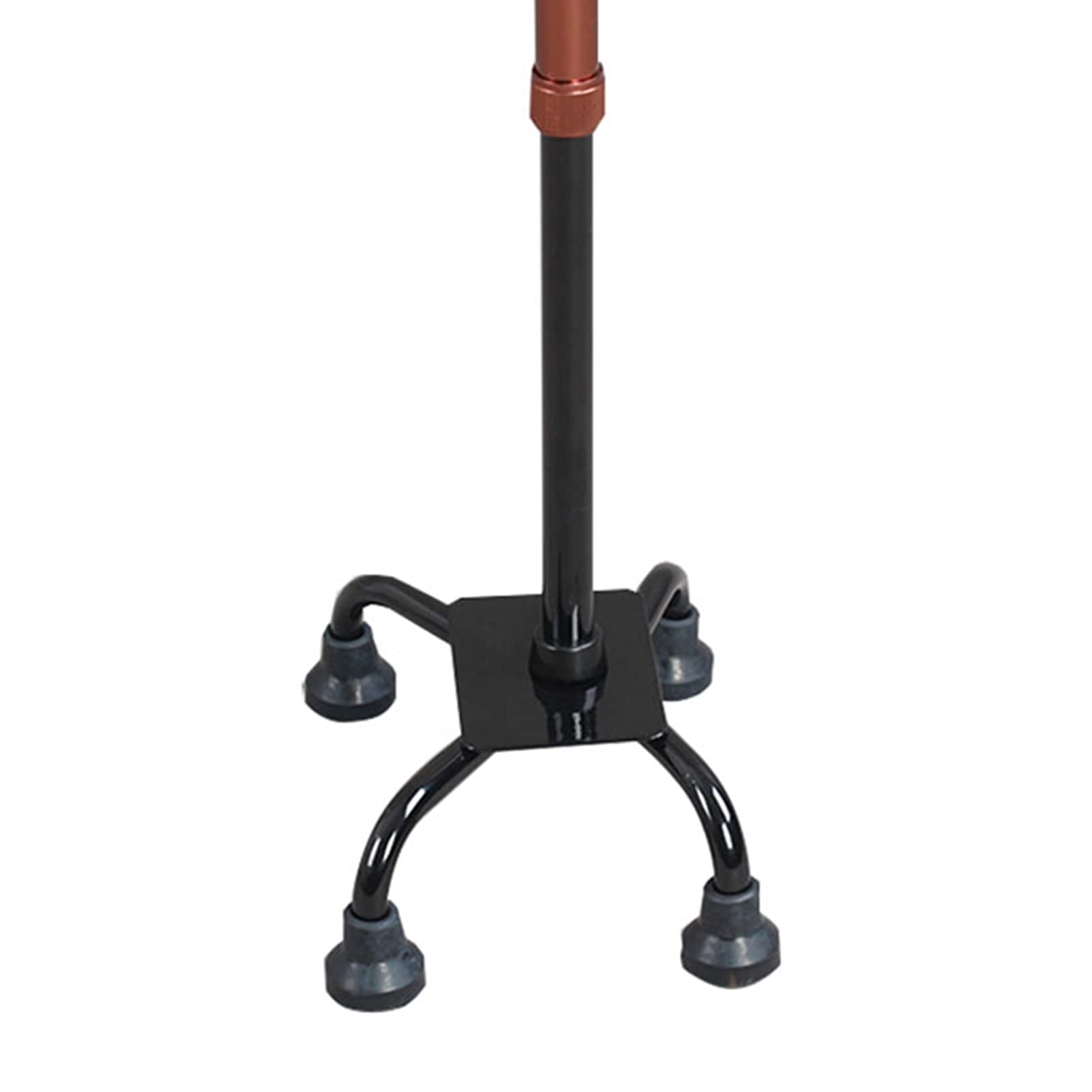 Bastone da passeggio Brown - Altezza regolabile da passeggio da passeggio - Aiuti ad aiuti per mobilità anziana - Ausili per mobilità telescopica portatili per passeggiate - manico ergonomico con impu