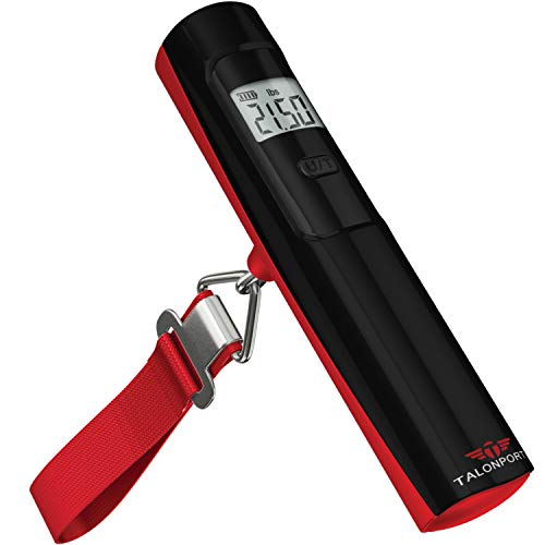 Talonport Battery Free Luggage Scales Handheld Digital, Travel Suitcase Scale, Measure Bag Weight with This Portable Baggage Weighing Scale for Luggage
