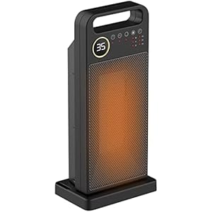 Nuvance – Elektrische Kachel – 2000W – Infrarood Terrasverwarmer – Keramische Kachel Verwarming – Ventilatorkachel