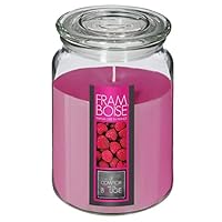Atmosphera - Duftkerze - Himbeere - 510g - Rosa