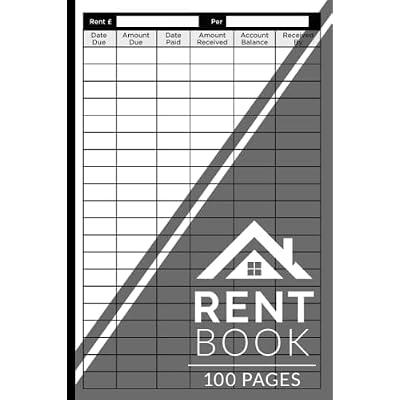 Rent Book: Suitable for Landlords and Tenants