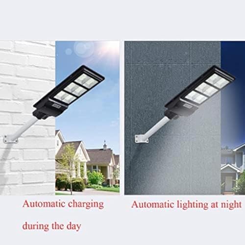 Lampadaire solaire intelligent 200W projecteur LED extérieur étanche