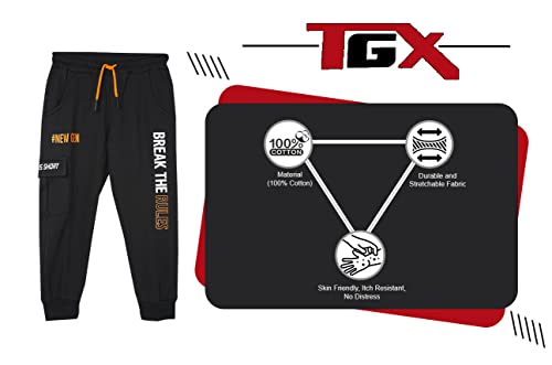 Image of TOP GEAR TGX Boys Cotton Joggers Track Pant