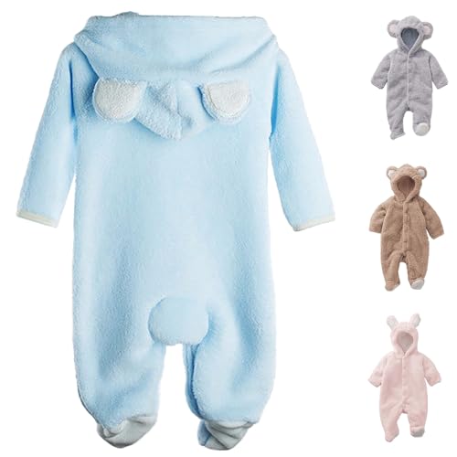 Newborn Photography Outfits Fashion Cute Newborn Boy Girls Baby 𝙲ostume Outfits Photography Props Hat (Blue, 0 Months)