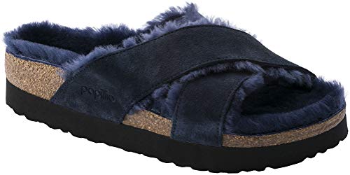 Birkenstock Women's Papillio, Daytona Platform Shearling Slide