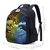 MATMO Monster Dinosaur Backpack for Boys School - Kids Bookbag (12L)