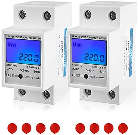 Smartlife Domotica | Energie Monitor Wifi | 2 Klemmen | 80a | Real Time Monitoring