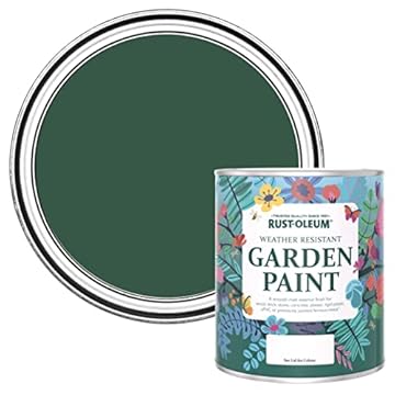 Rust-Oleum Green Mould Resistant Garden Paint in Matt Finish - The Pinewoods 750ML