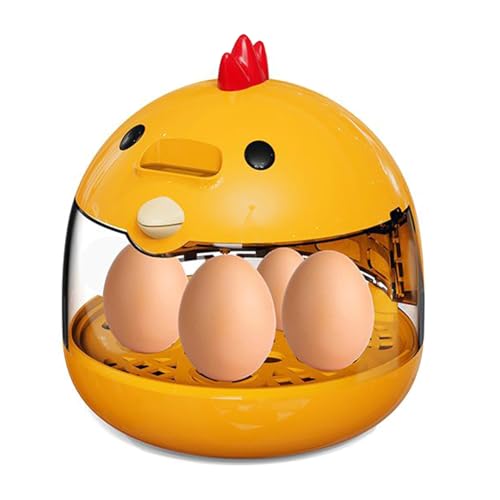 Pitadue Incubadora de huevos, incubadora de codornices para incubar control de calor y humedad, 5 incubadoras automáticas de aves de corral