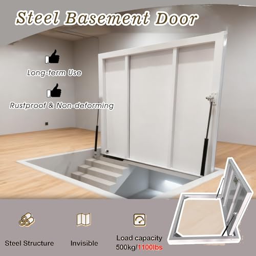 Puerta de acceso para espacio de arrastre con diseño empotrado discreto 7