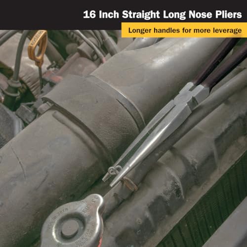 Image of Titan 60781 16-Inch Straight Long Nose Pliers
