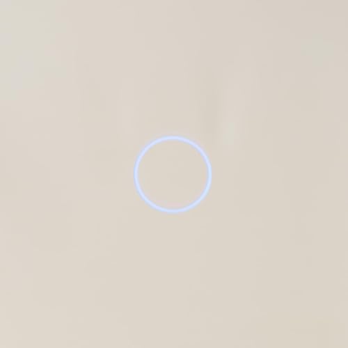 Miniatura 7 de Signature Hardware 953932-24 Faysel Espejo de pared de baño con marco ovalado de transición de 43 x 24 pulgadas, recubrimiento en polvo negro mate