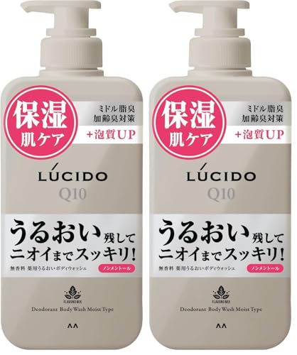 LUCIDO(���V�[�h) �y��򕔊O�i�z��p �f�I�h�����g �{�f�B�E�H�b�V�� ���邨���^�C�v ����L �΍� �����Y �{�f�B�\�[�v ������ 450ml (× 2)