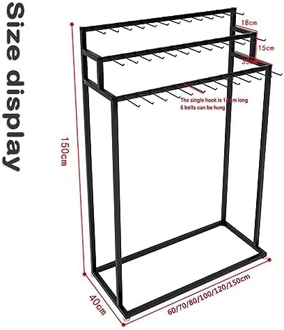 Wall-Mounted Display Rack for Convenience Stores - Automatic Cigarette Holder, Space-Saving Metal Storage Organizer for Ties, Scarves, and Belts