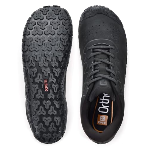 XPETI Men’s Zen Leather Barefoot Shoes2