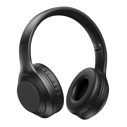 �w�b�h�z�� Bluetooth5.4 PNC �m�C�Y�L�����Z�����O 40mm �h���C�o�[ �y�ʉ��K���� �� 23 ���Ԓ����ԍĐ� �X�e���I�T�E���h ���y����ʘb���p �r�Ή� (�u���b�N)