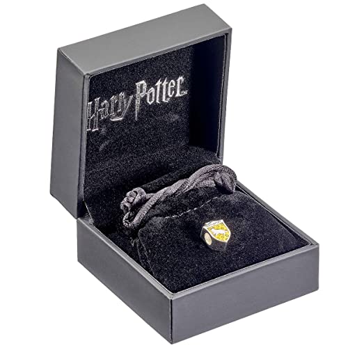 Charm Hufflepuff Harry Potter plata de ley cuenta separadora 3