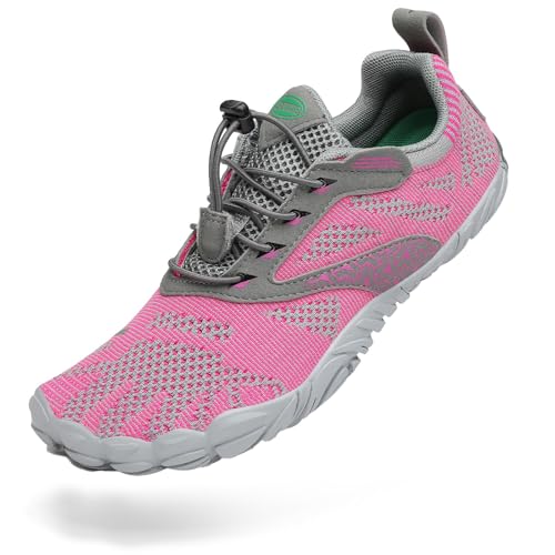 Image of SAGUARO Womens Mens Barefoot Shoes Minimalist Trail Runner Wide Toe Box Zero Drop Outdoor Cross Training Shoe