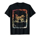 Batería Vintage Retro Batería Vintage Retro Camiseta
