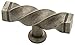 2-1/2" Pewt Twist Knob