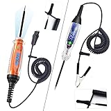 AWBLIN Automotive Test Light 3-60V DC Digital Light Tester with Voltmeter, Heavy Duty Auto Ciruit Tester with LCD Backlight Display and LED Indication,Illumination and Bidirectional Voltage Tester