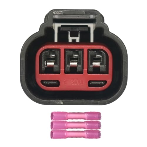 Geradepart Transmission Output Shaft Speed Sensor Connector Wiring Harness Pigtail Plug S2271 1P2478 8U2Z-14S411-ZA WPT-990 Fit for Ford E-350 Super Duty Mustang 09-11 13 15-16 18-19 21-22, 3 Pin