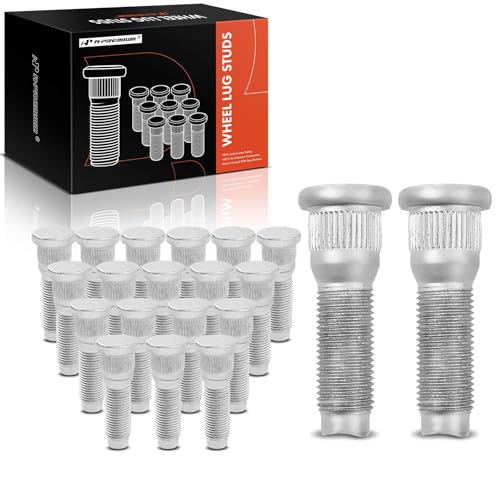 A-Premium Wheel Studs Compatible with Jeep Grand Cherokee 2000-2004 Grand Wagoneer 1993 Liberty 2002-2007 TJ 1997-1999 20-PC Set